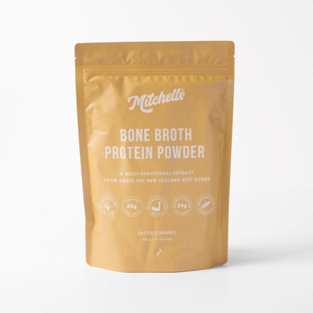Mitchells Bone Broth Protein Powder Salted Caramel 500g